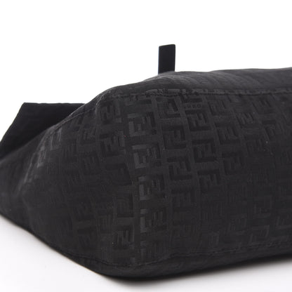 Fendi Zucchino Small Shoulder Bag Black 6 of 11