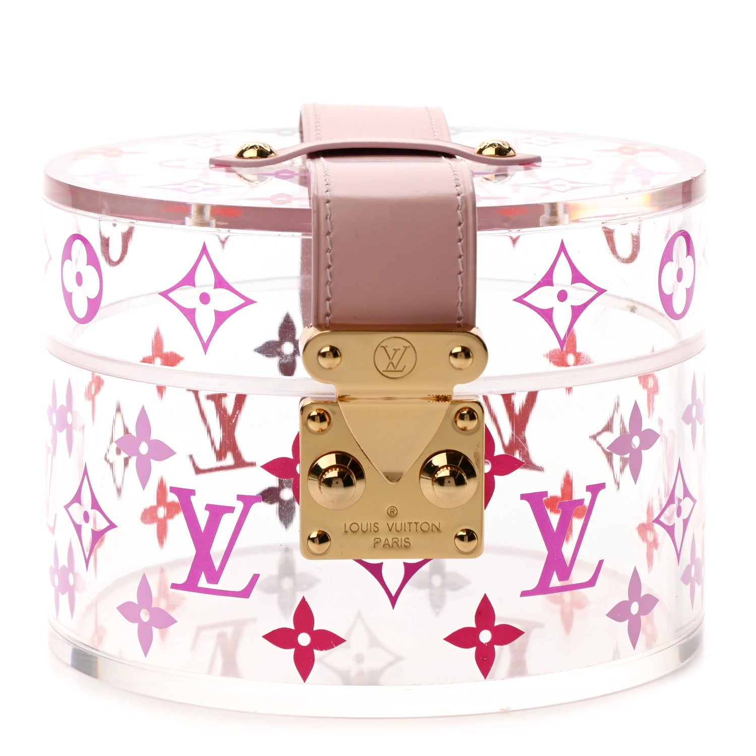 Louis Vuitton Transparent Plexiglass Box Scott Rose Ballerine 1 of 6