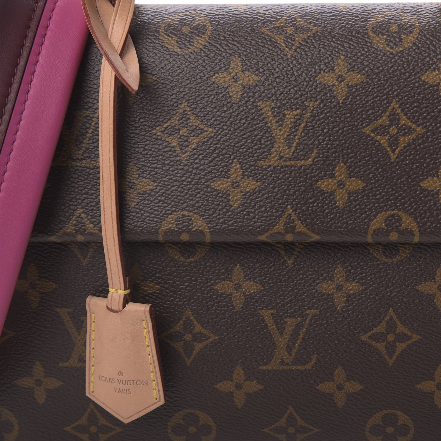 Louis Vuitton Monogram Cluny BB Bordeaux Fuchsia 9 of 9