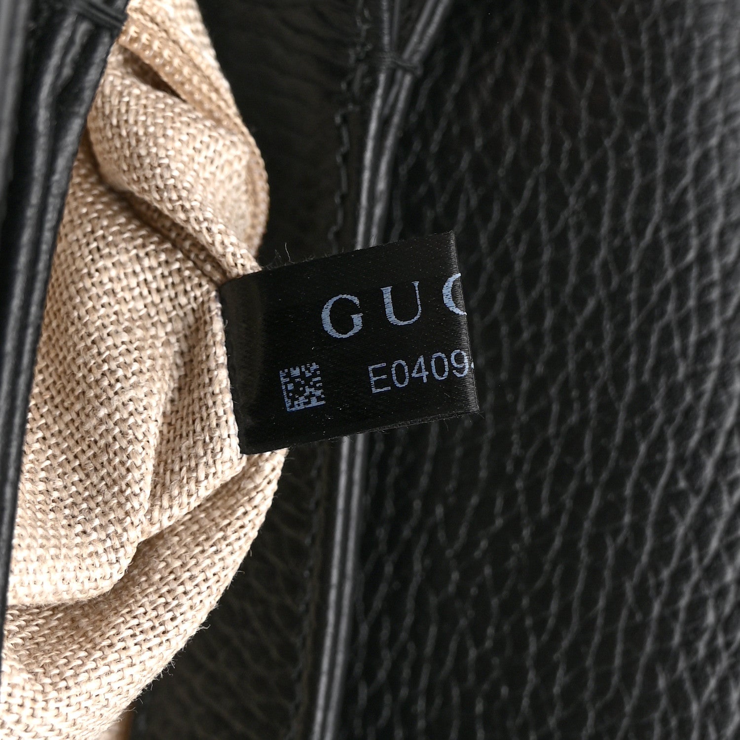 Gucci Dollar Calfskin Interlocking G Crossbody Bag Black 8 of 11