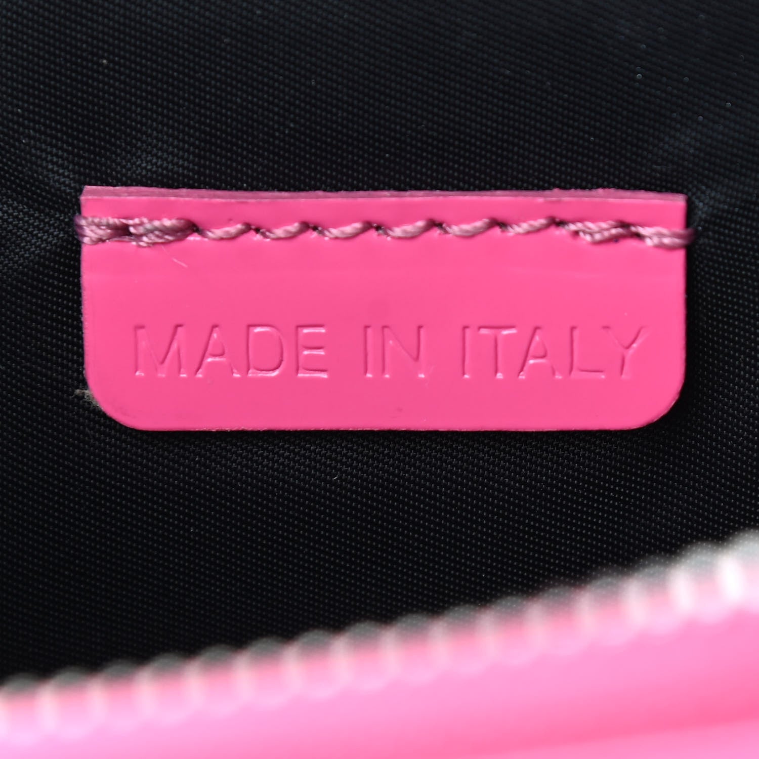 Burberry Patent Bridle Calfskin Parmoor Clutch Bag Pink 8 of 9