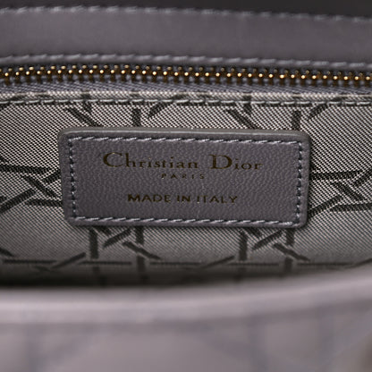 Christian Dior Lambskin Cannage Small Lucky Badges My Lady Dior Grey 5 of 12