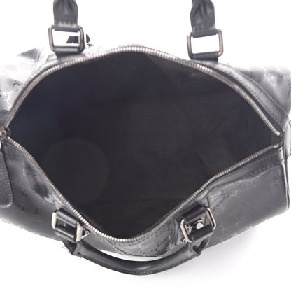 Gucci Imprime Monogram Medium Joy Stud Boston Black 5 of 9