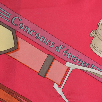 Hermes Silk Concours D'Etriers Scarf 90 5 of 5