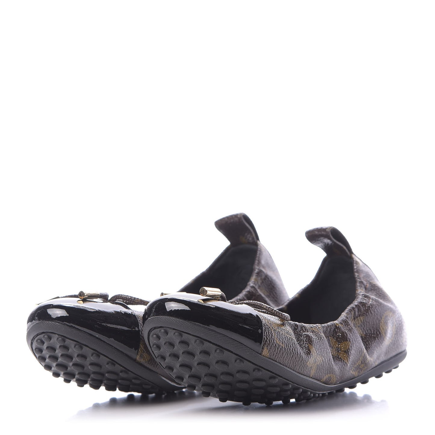 Monogram Flirty Ballerina Flats 35 Black