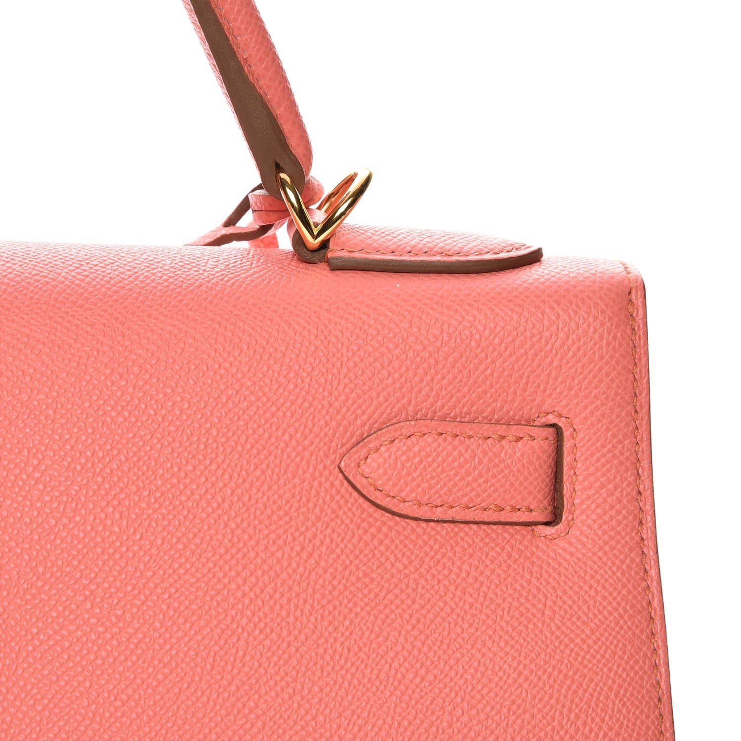 Hermes Epsom Kelly Sellier 32 Flamingo 8 of 32