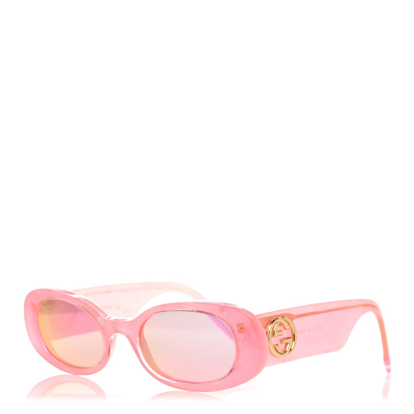 Acetate Oval Sunglasses GG0517S Pink