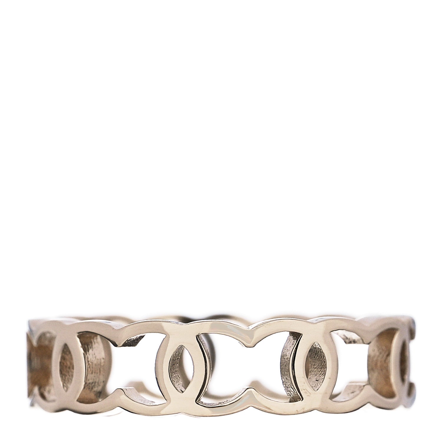 Chanel Metal CC Ring 6 52 Gold 1 of 6