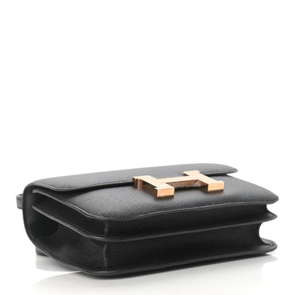 Hermes Epsom Constance 18 Black 4 of 10