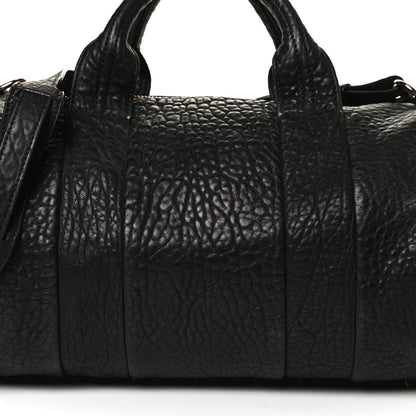 Alexander Wang Pebbled Lambskin Rocco Black Rose Gold Hardware 7 of 16