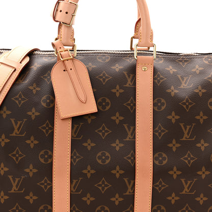 Louis Vuitton Monogram Keepall Bandouliere 45 7 of 9