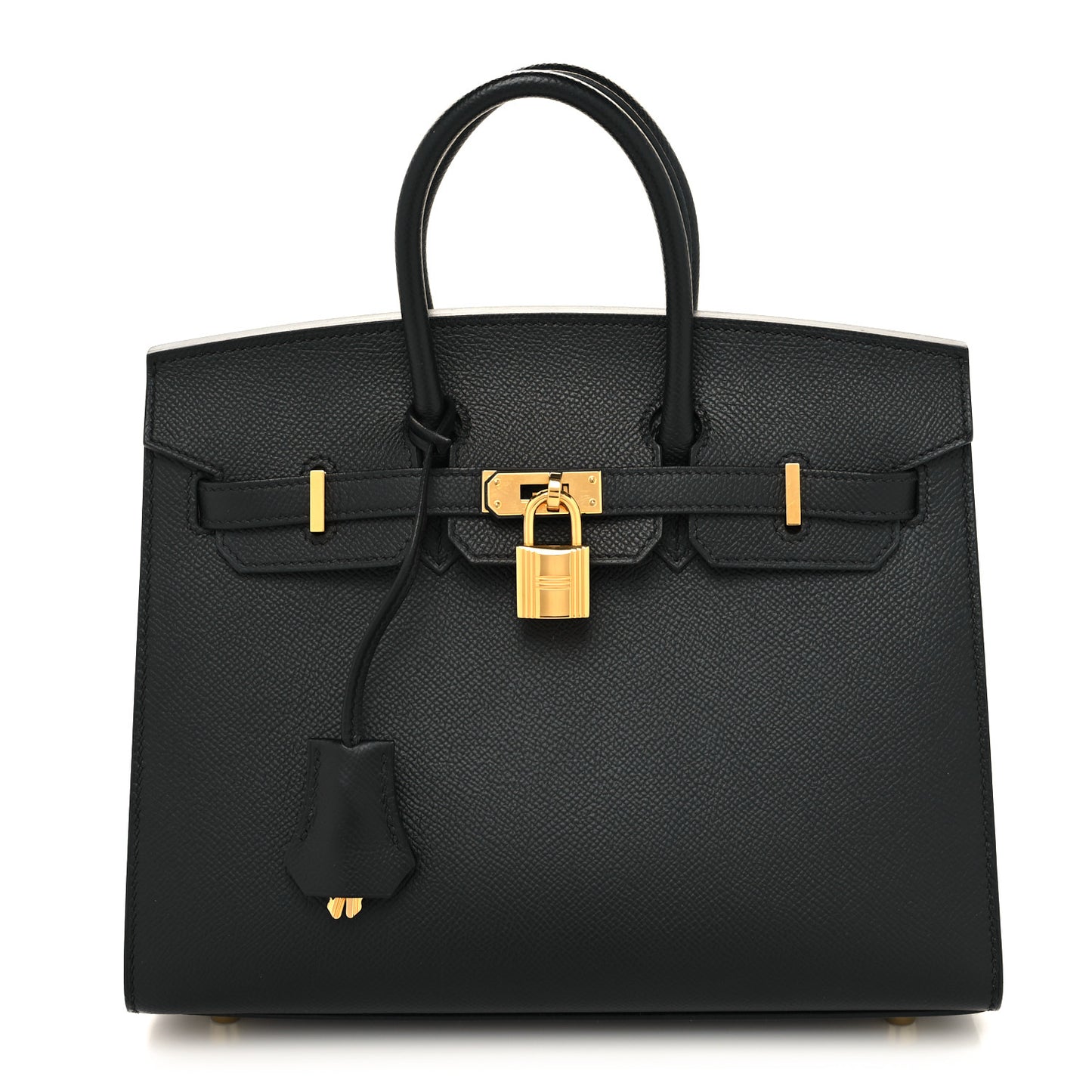 Epsom Birkin Sellier 25 Black