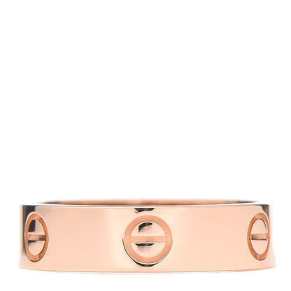 Cartier 18K Pink Gold 5.5mm LOVE Ring 60 9 1 of 5