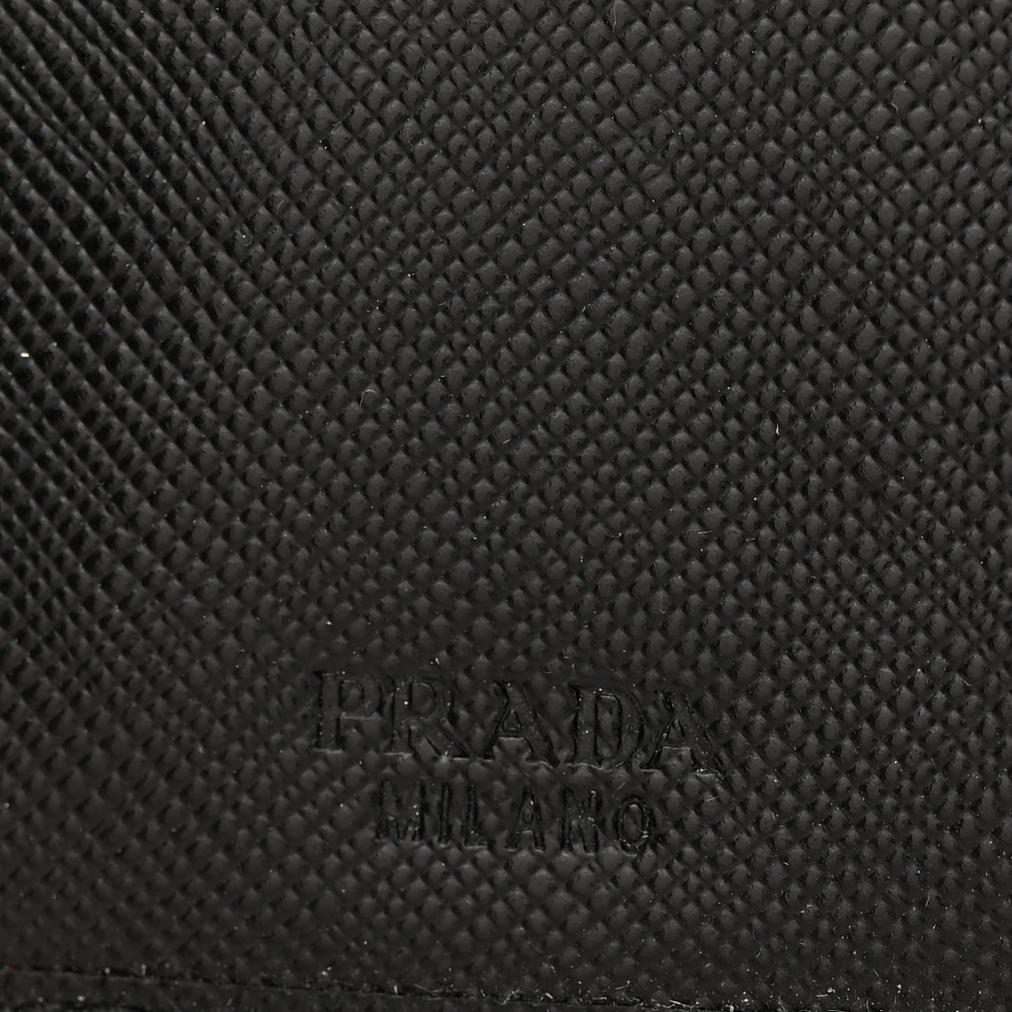 Saffiano Metal 6 Key Holder Black
