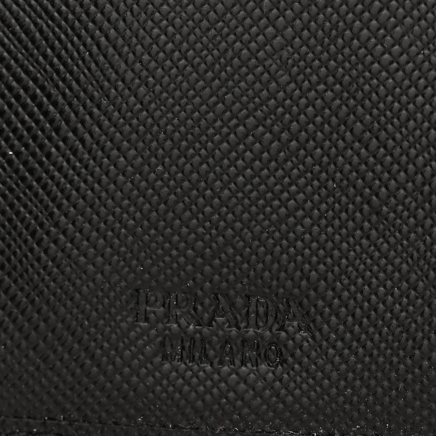 Prada Saffiano Metal 6 Key Holder Black 6 of 8