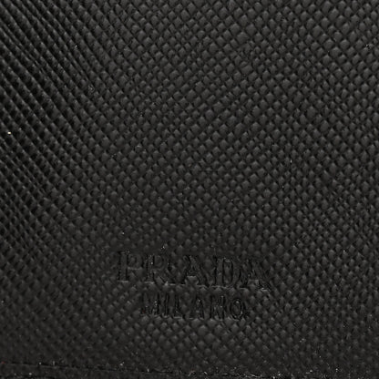Prada Saffiano Metal 6 Key Holder Black 6 of 8