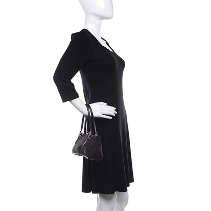 Fendi Zucca Buckle Shoulder Bag Tobacco 2 of 9