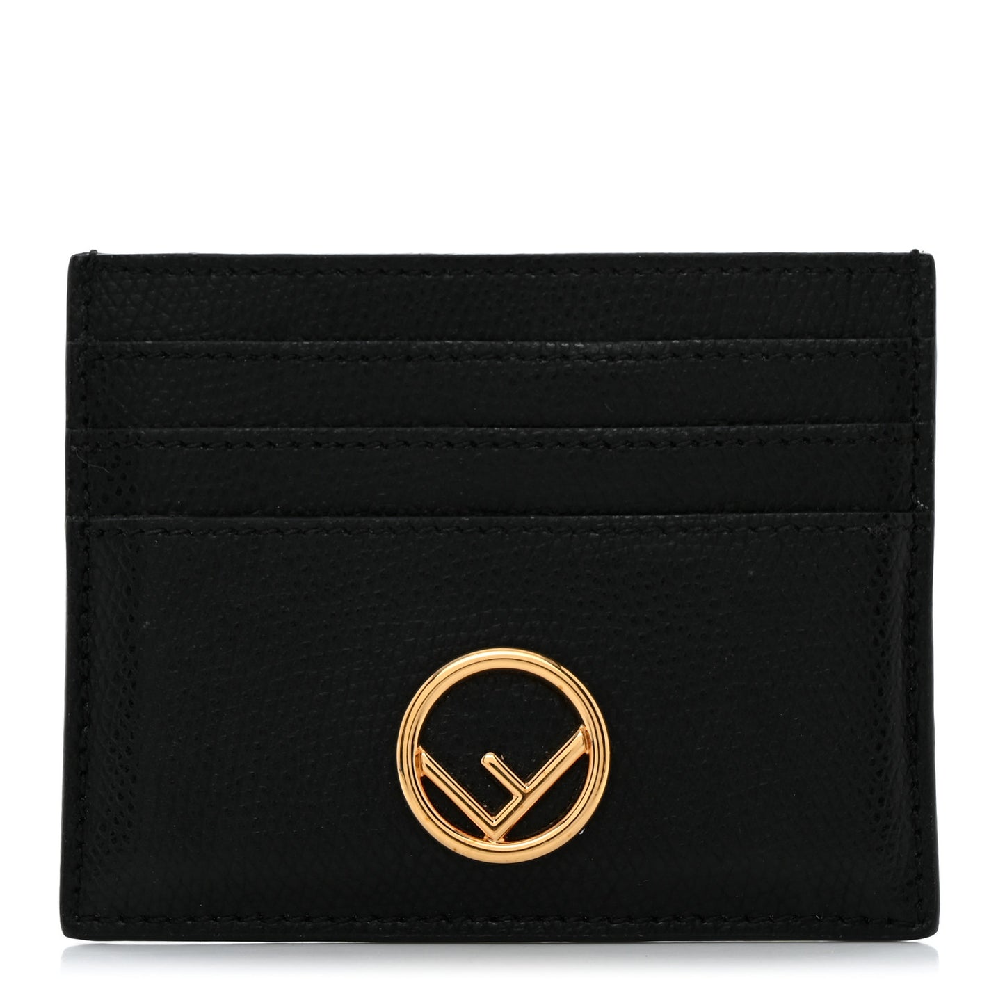 Vitello Cruise F is Fendi Card Holder Black