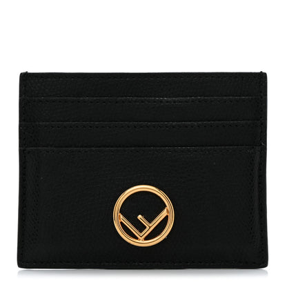 Fendi Vitello Cruise F is Fendi Card Holder Black 1 of 10