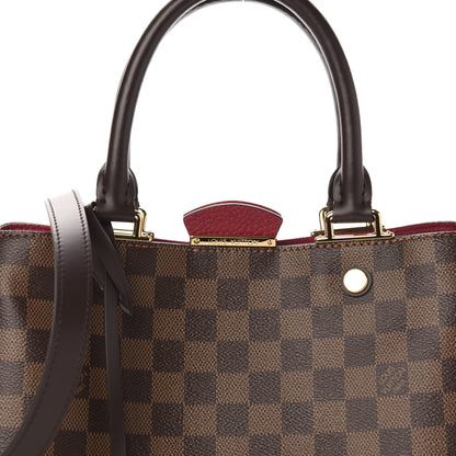 Louis Vuitton Damier Ebene Cuir Taurillon Brittany Bordeaux 10 of 10