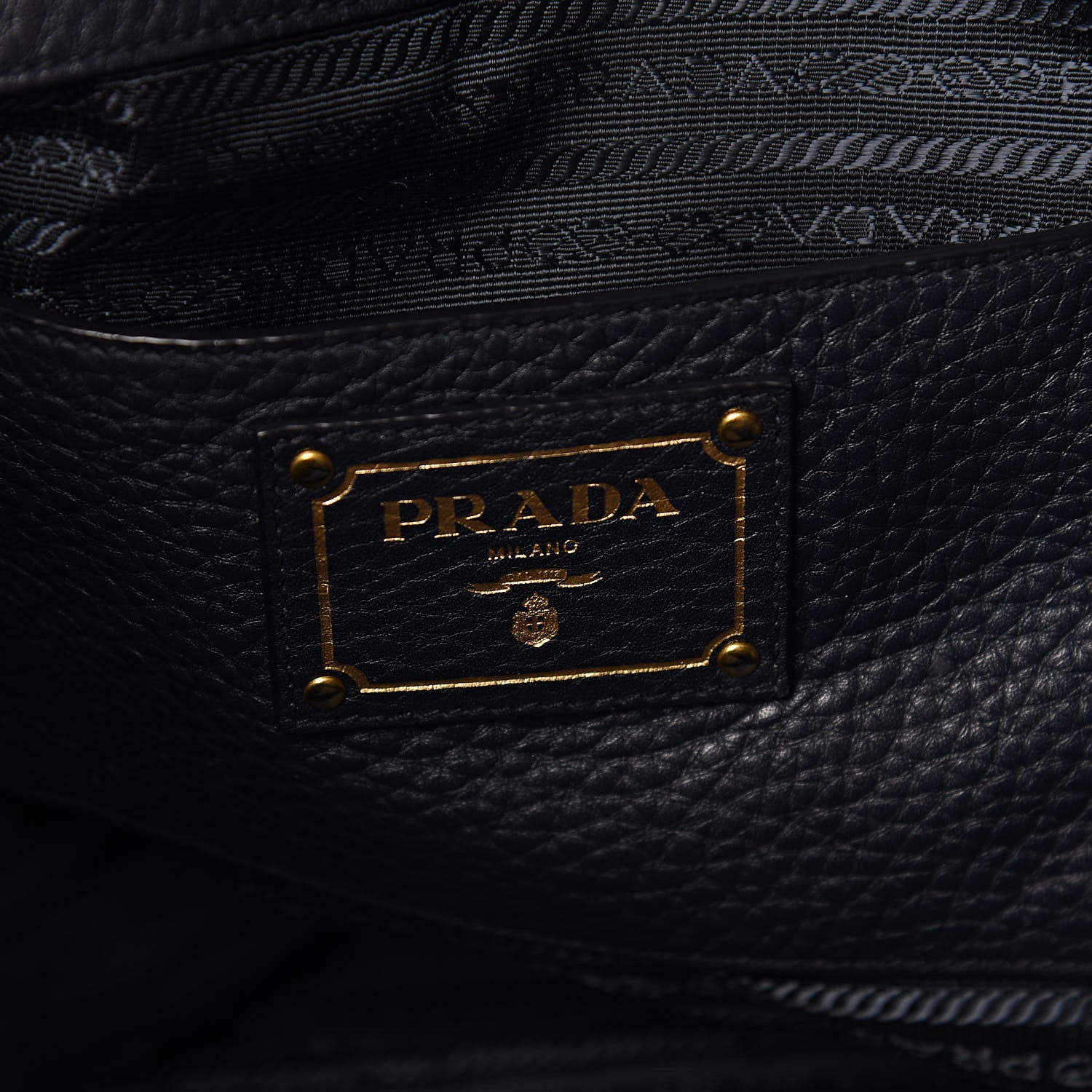 Prada Vitello Daino Side Zip Tote Baltico 6 of 11
