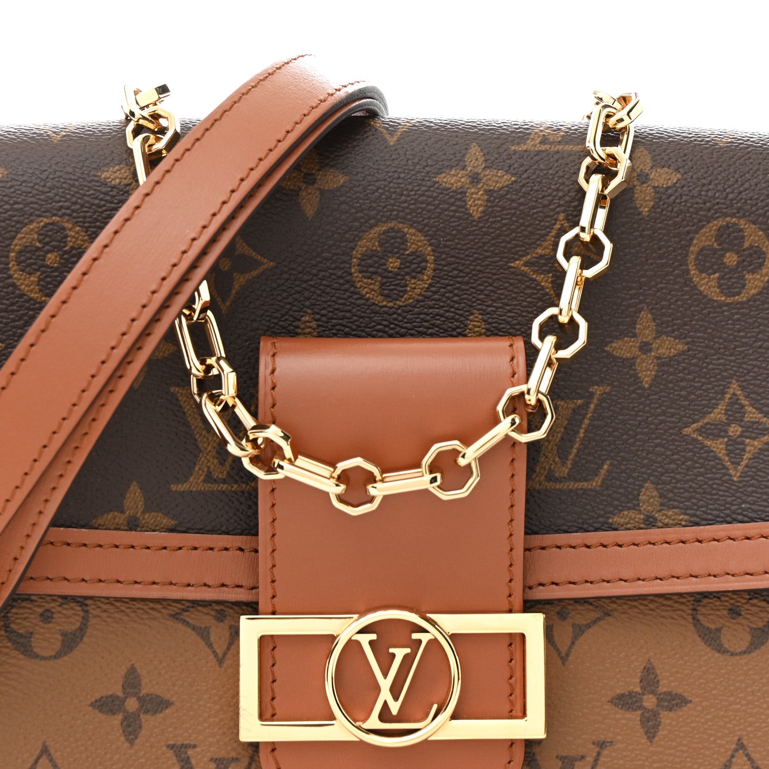 Louis Vuitton Reverse Monogram Dauphine MM 8 of 12