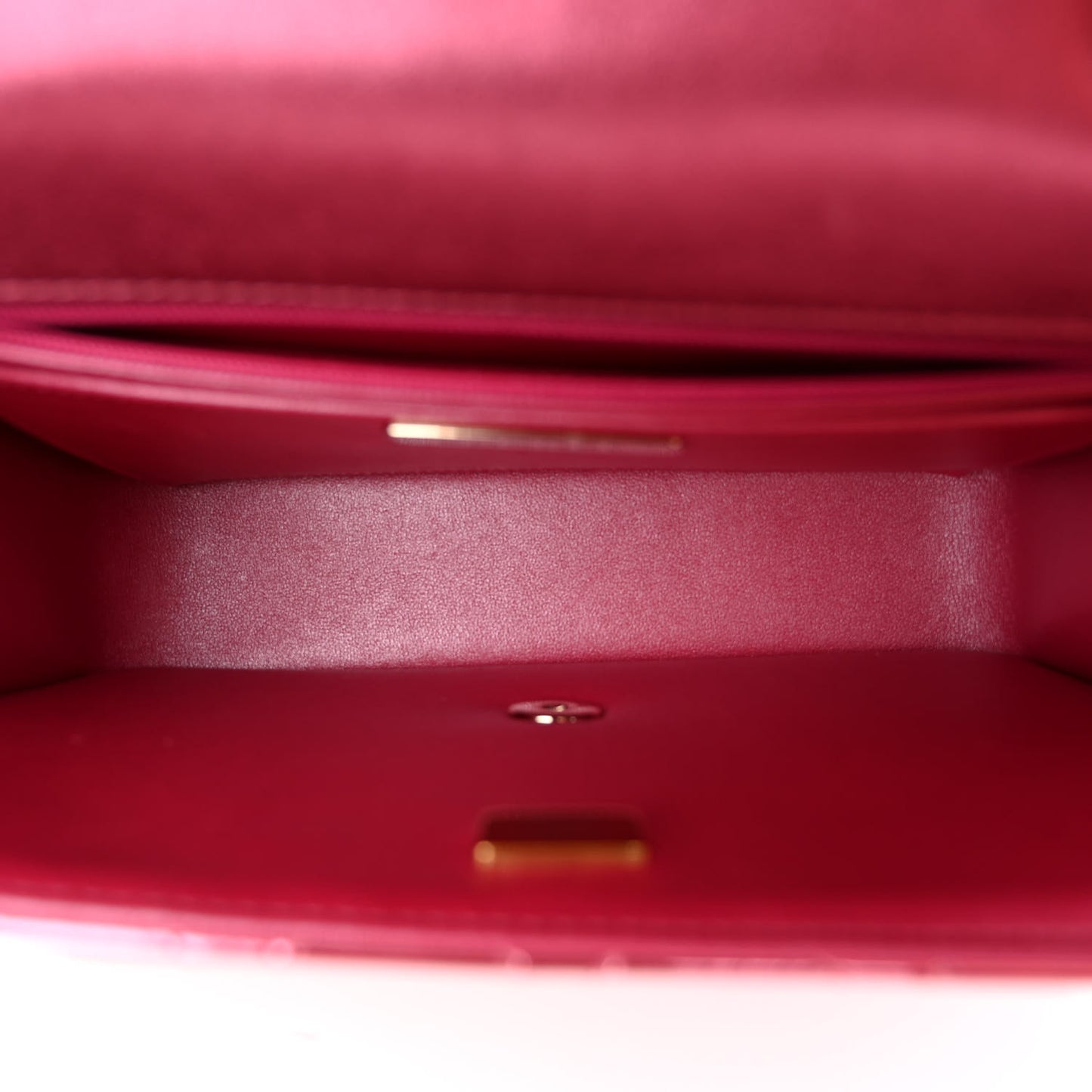 Mirror Calfskin Metallic Calfskin Quilted Hollywood Boulevard Backpack With Coin Purse Pink
