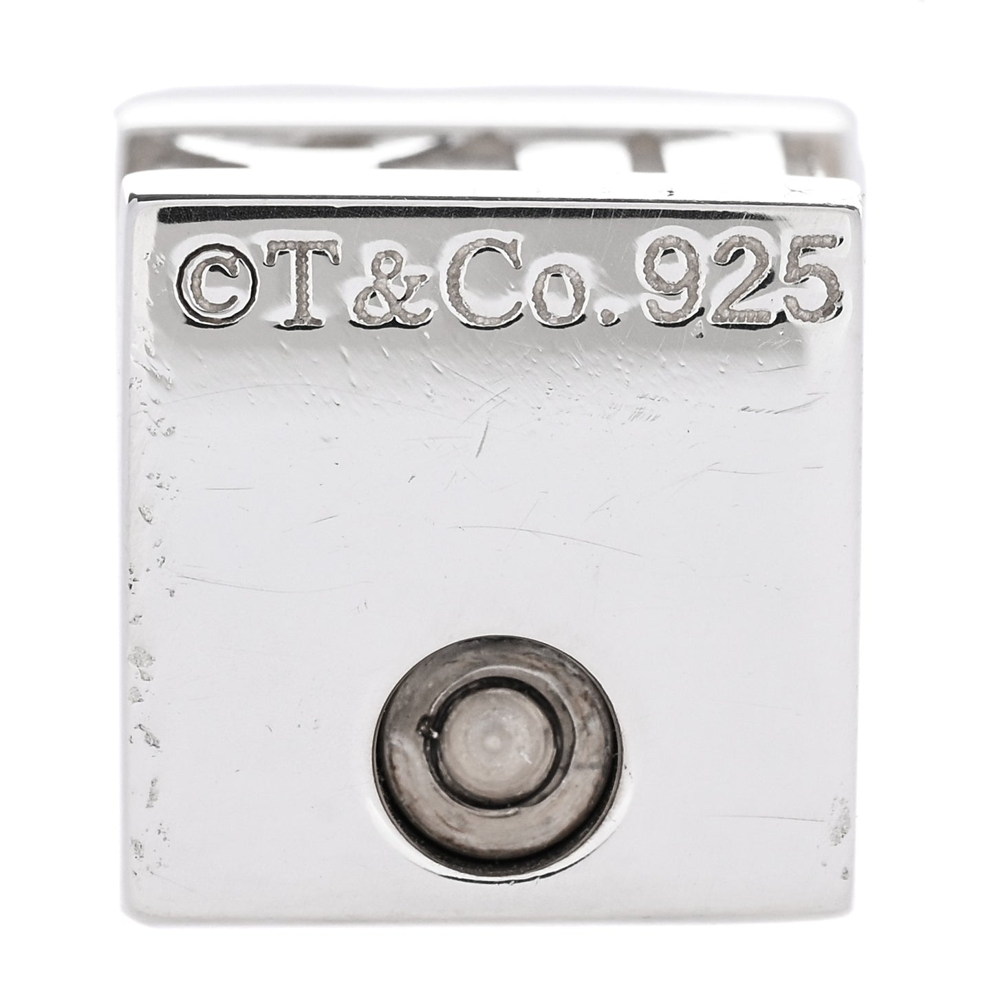 Sterling Silver Atlas Lock Charm