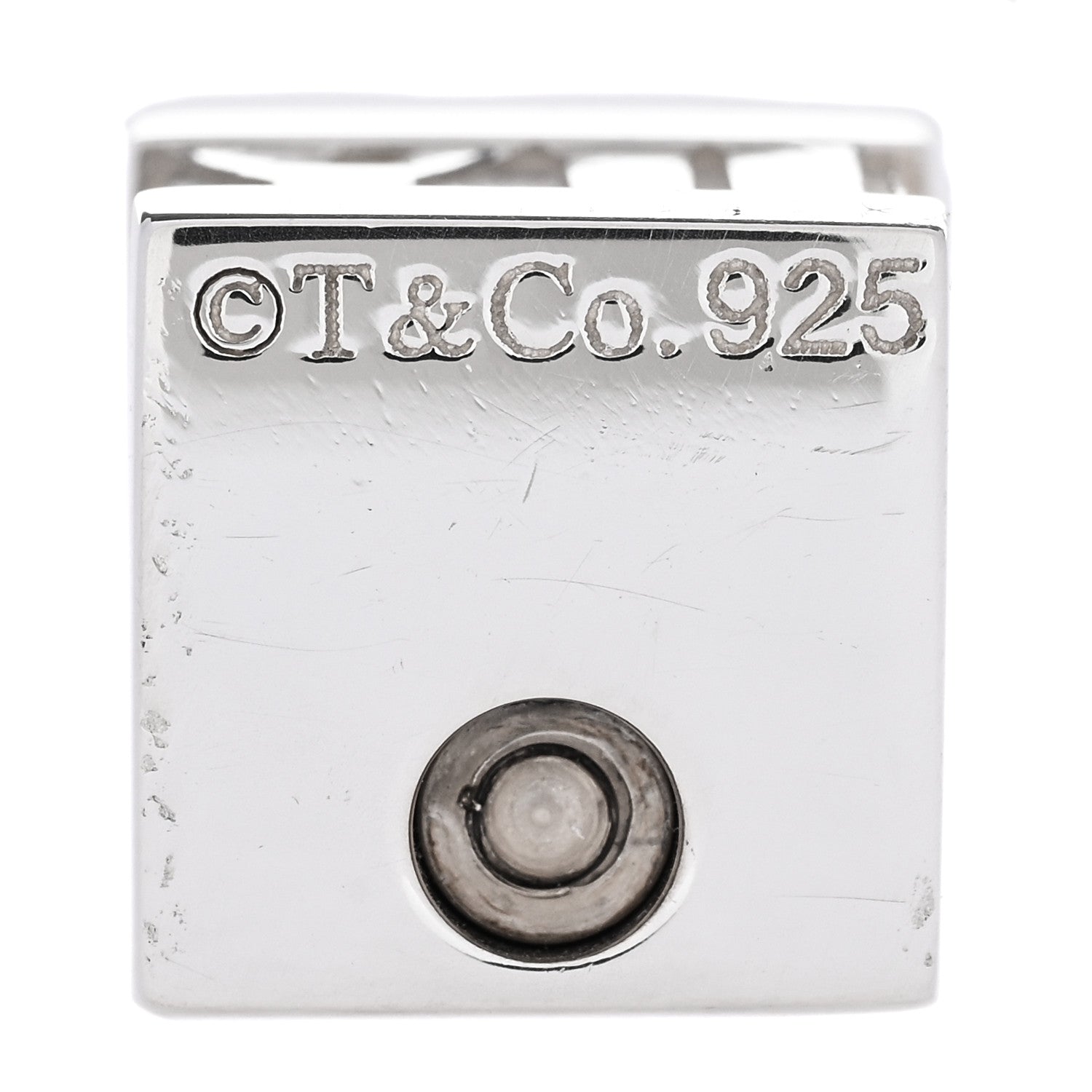Tiffany Sterling Silver Atlas Lock Charm 3 of 4