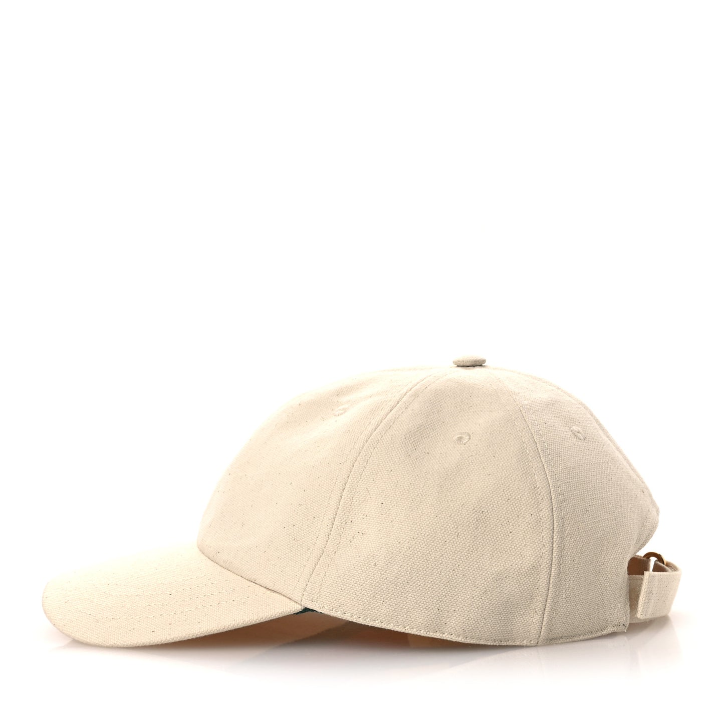 Cotton Logo Baseball Hat M Beige