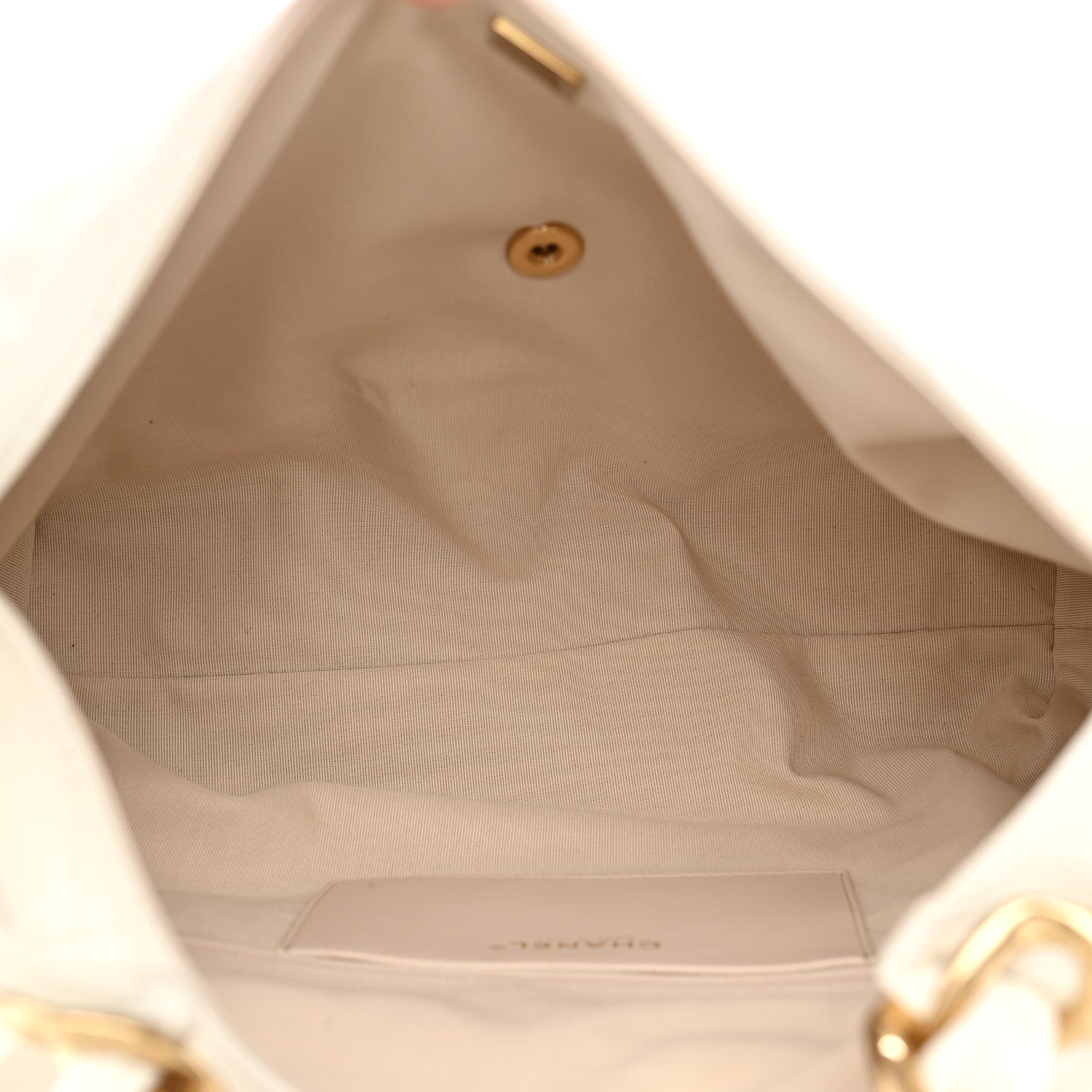 Chanel Calfskin Quilted Small Maxi Chain Hobo White 5 of 11