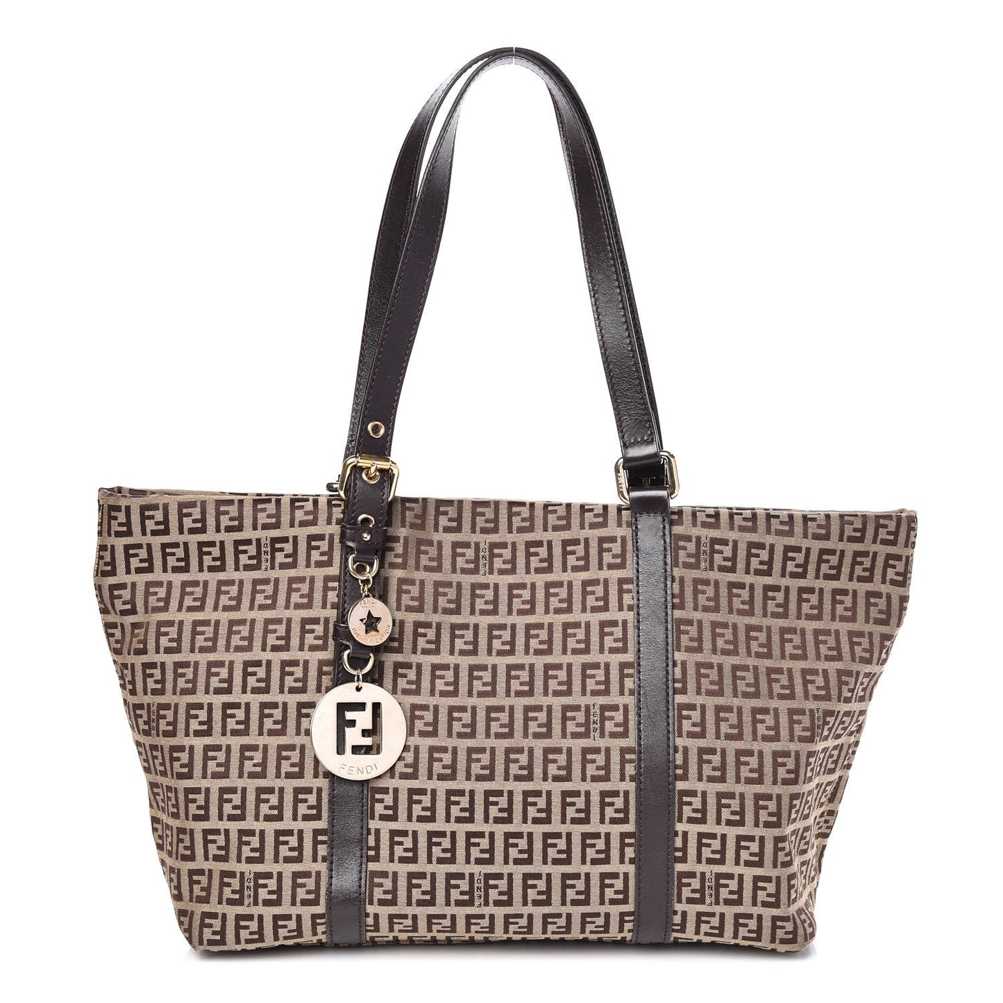 Zucchino Charm Large Shopper Tote Tobacco
