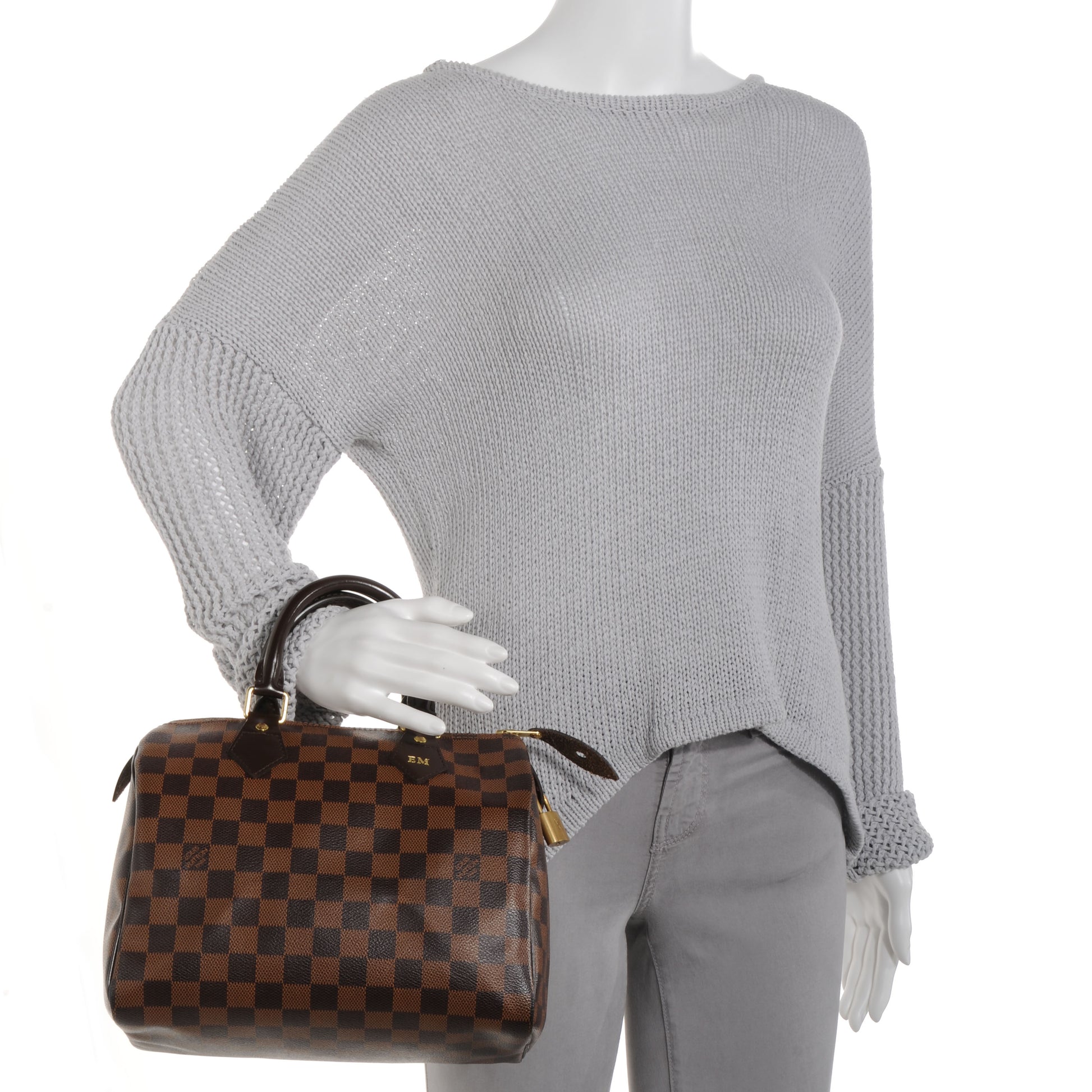 Louis Vuitton Damier Ebene Speedy 25 2 of 8