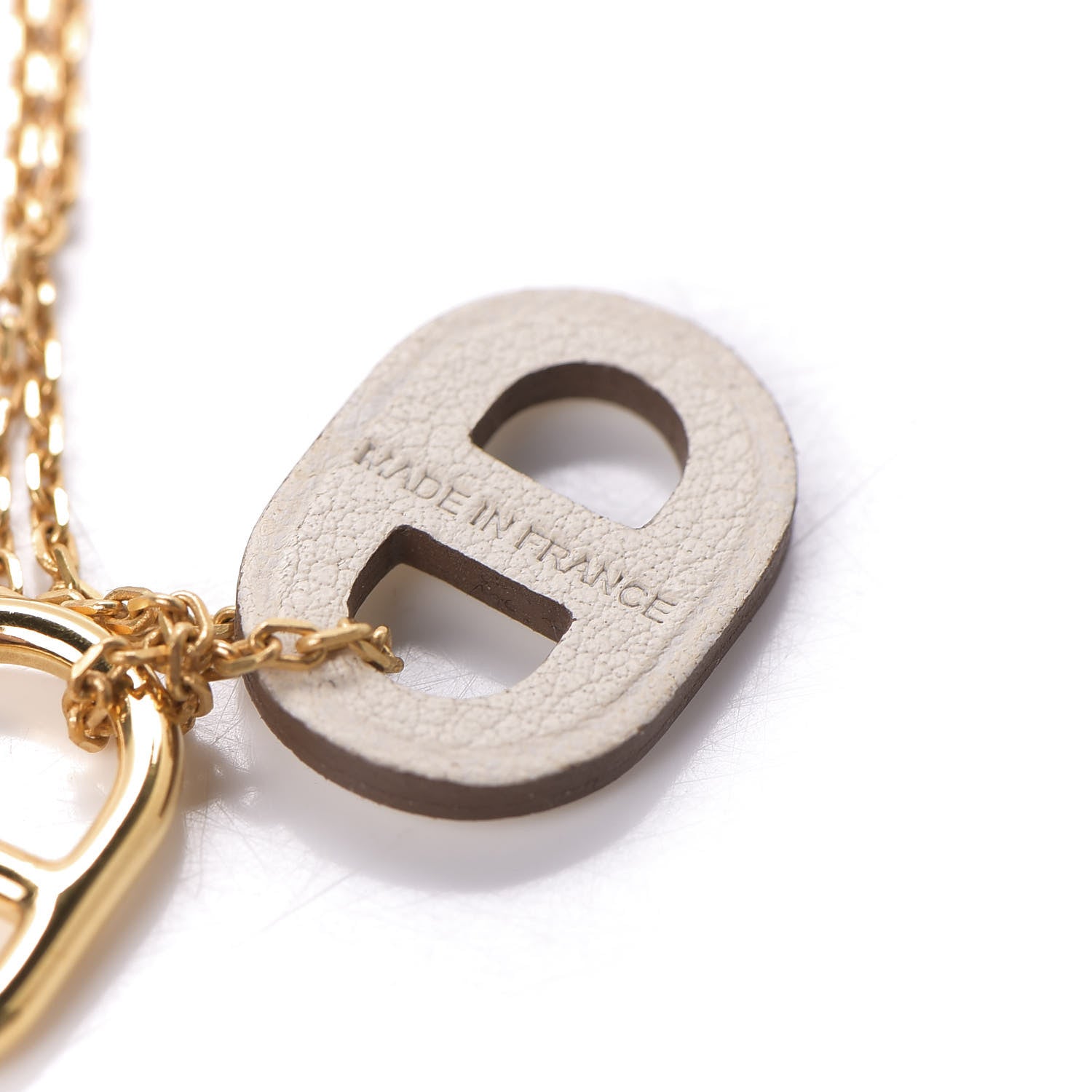 Hermes Swift O'Maillon Pendant Necklace Nata 7 of 8
