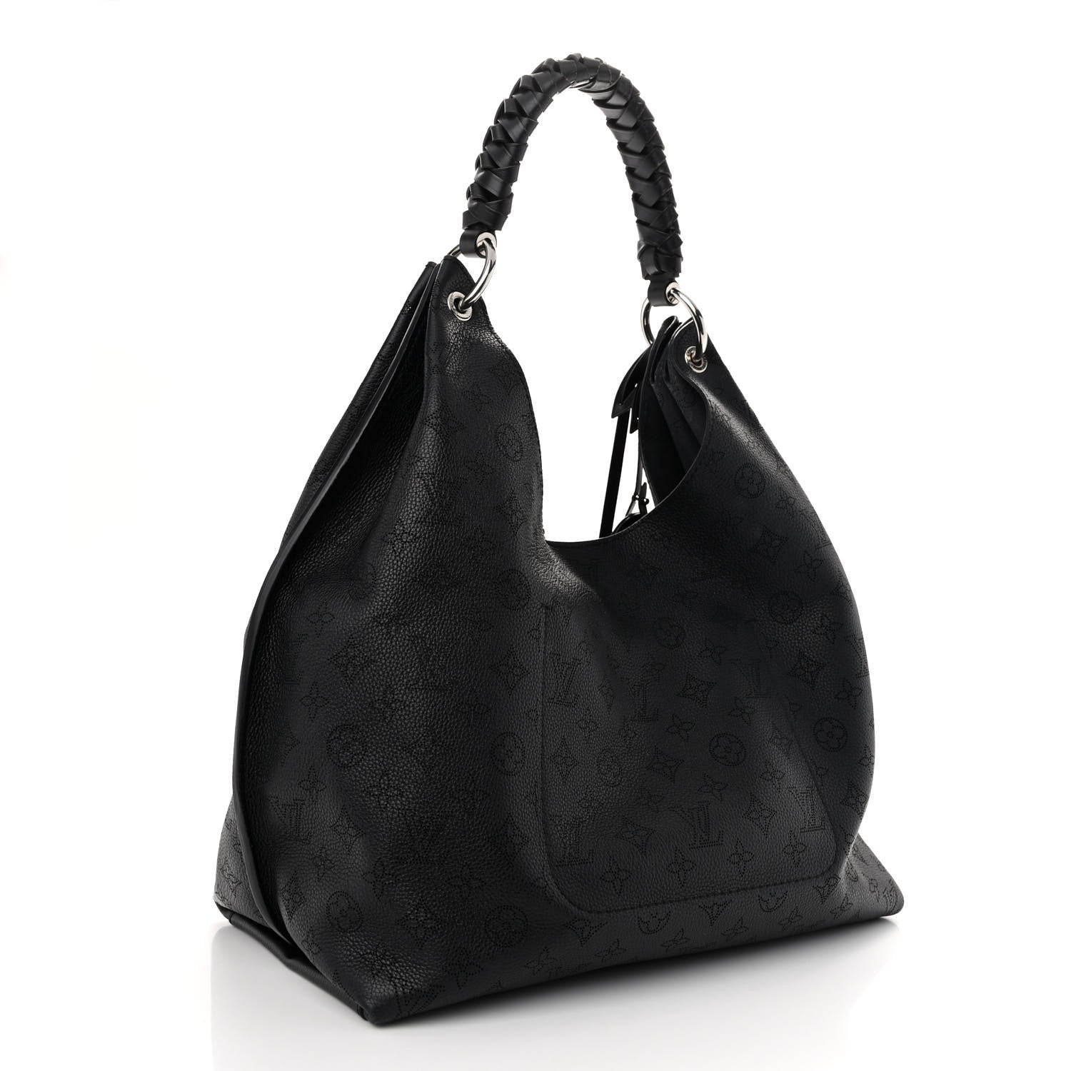 Louis Vuitton Mahina Carmel Hobo Black 3 of 9