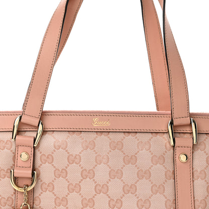 Gucci Crystal Monogram Medium Abbey Tote Blush 8 of 13