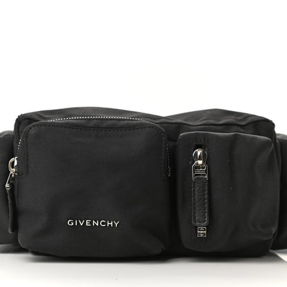 Givenchy Nylon Pandora Multipocket Bum Bag Black 7 of 9