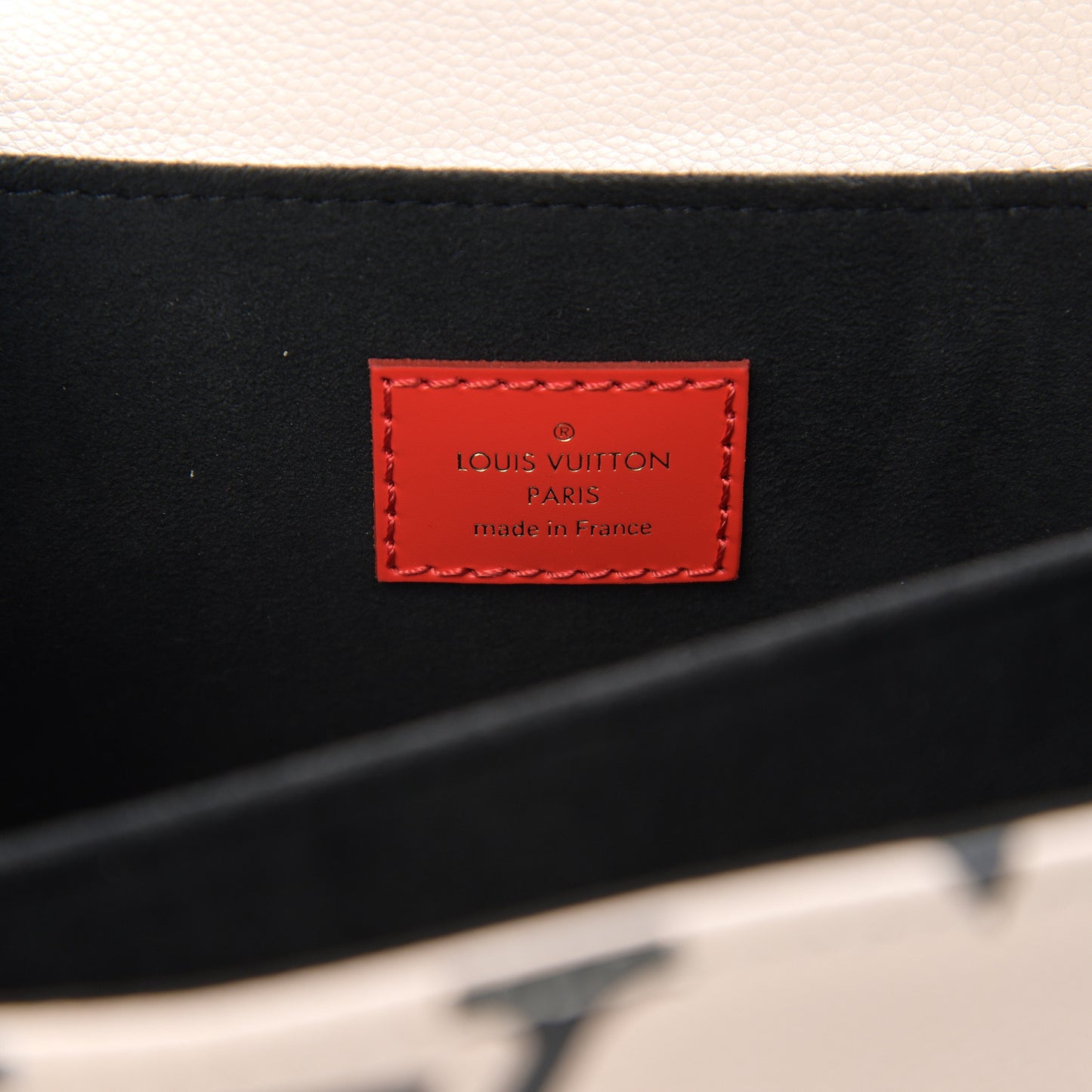 Empreinte Monogram Giant Crafty Pochette Metis Creme Black