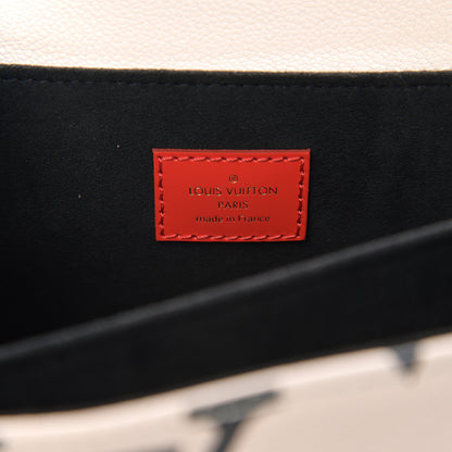 Louis Vuitton Empreinte Monogram Giant Crafty Pochette Metis Creme Black 5 of 8