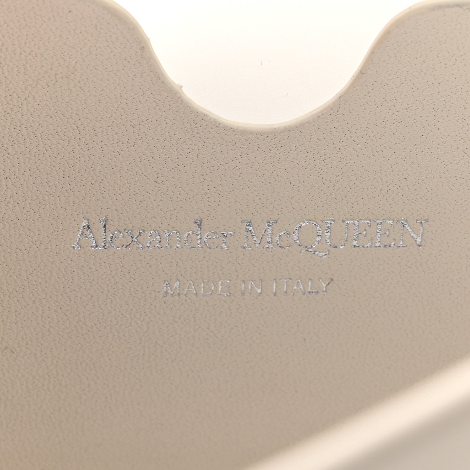 Alexander McQueen Calfskin Polyurethane Mini Jeweled Knuckle Satchel Clear White 6 of 9