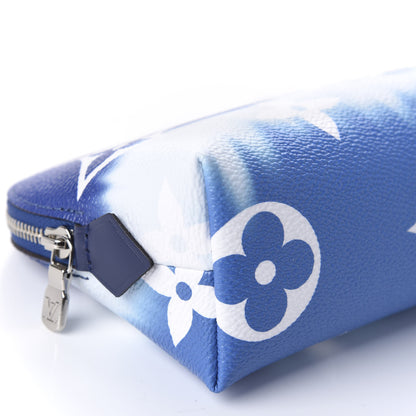 Louis Vuitton Monogram Giant Escale Cosmetic Pouch Blue 6 of 9
