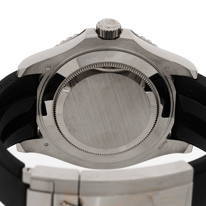 Rolex 18K White Gold Oysterflex 42mm Oyster Perpetual Date Yacht-Master Watch Black 226659 4 of 5