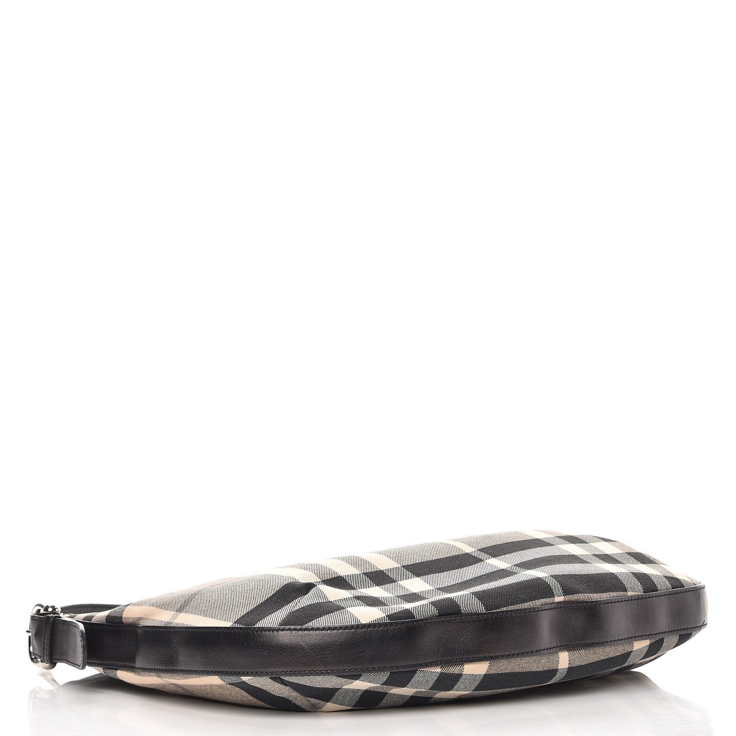 Burberry Beat Check Hobo Black 4 of 12