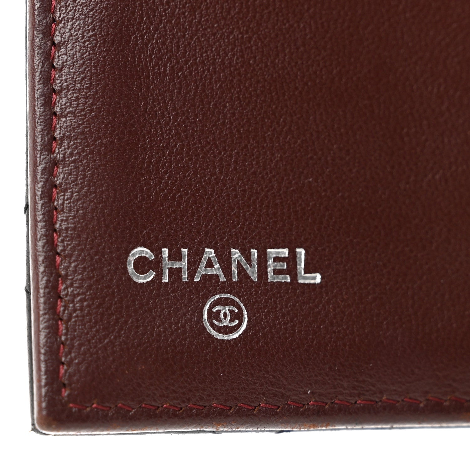 Chanel Lambskin Quilted Large Gusset Flap Wallet Black 6 of 10