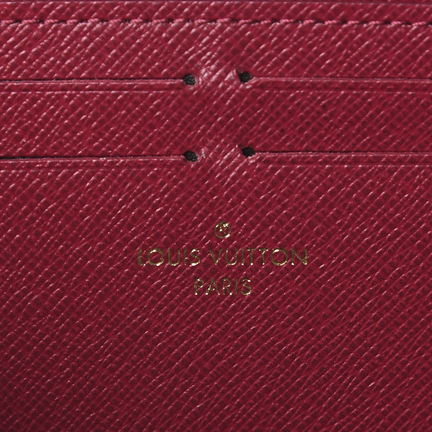Monogram Clemence Wallet Fuchsia