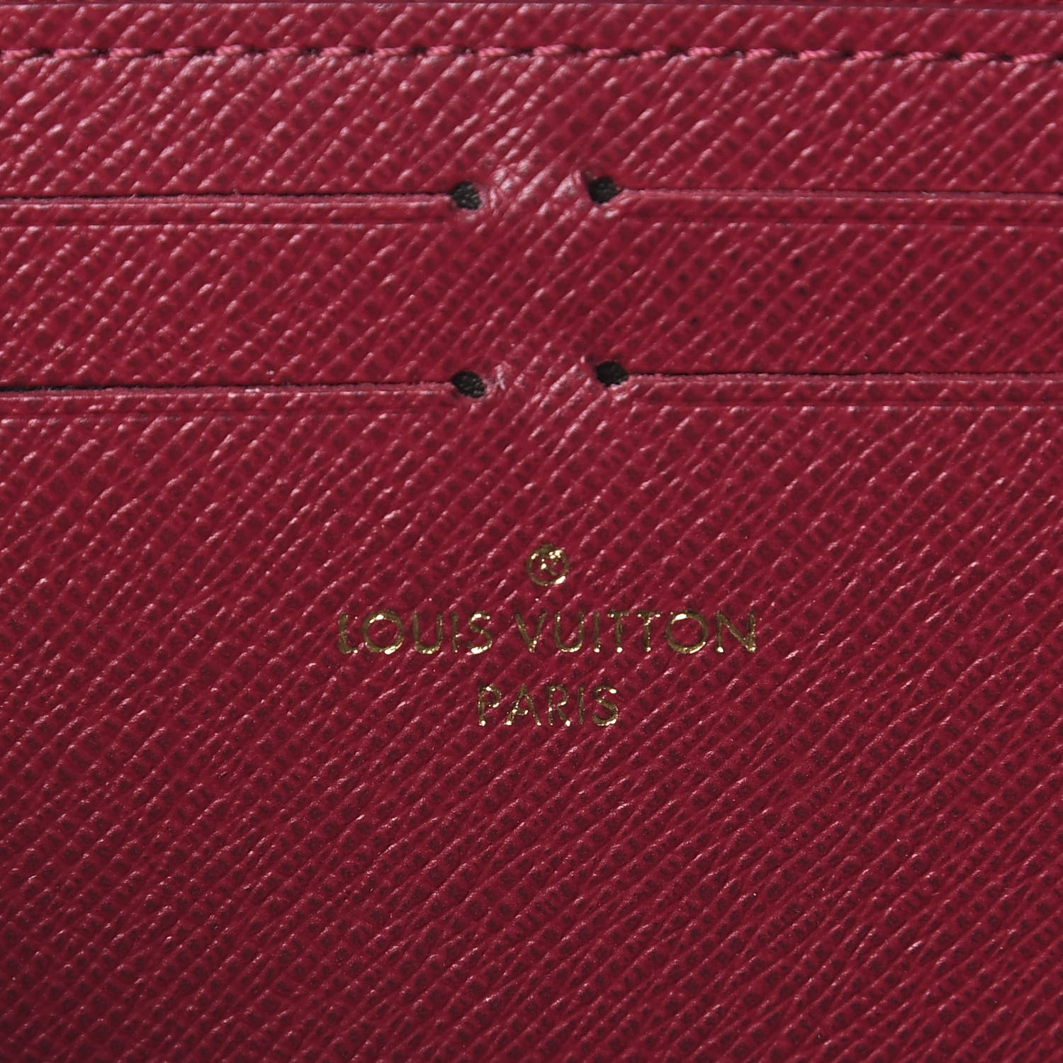 Louis Vuitton Monogram Clemence Wallet Fuchsia 5 of 5