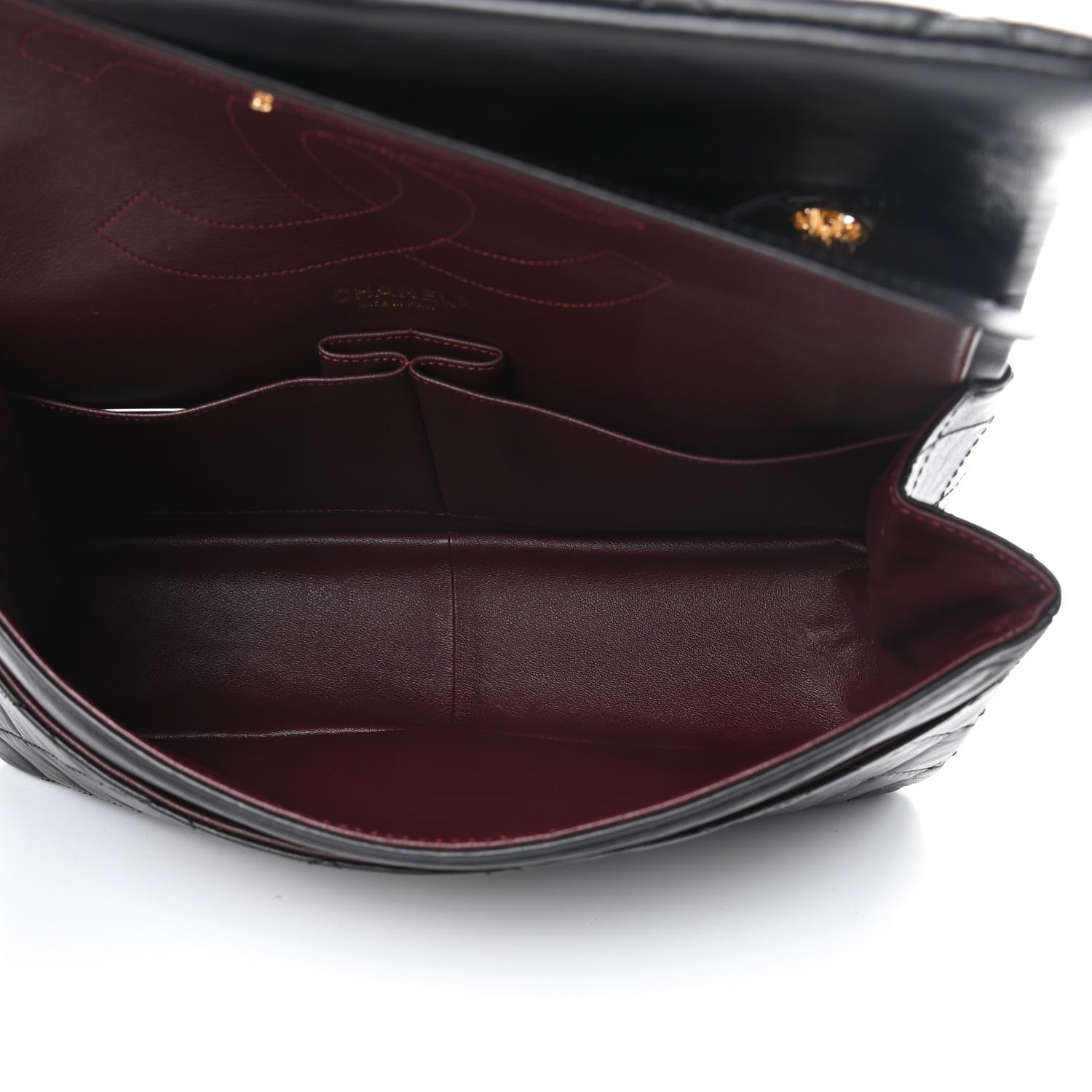 Chanel Aged Calfskin Quilted 2.55 Reissue 227 Flap Black 5 of 14