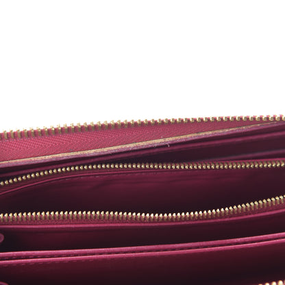 Louis Vuitton Vernis Zippy Wallet Rose Indien 12 of 13