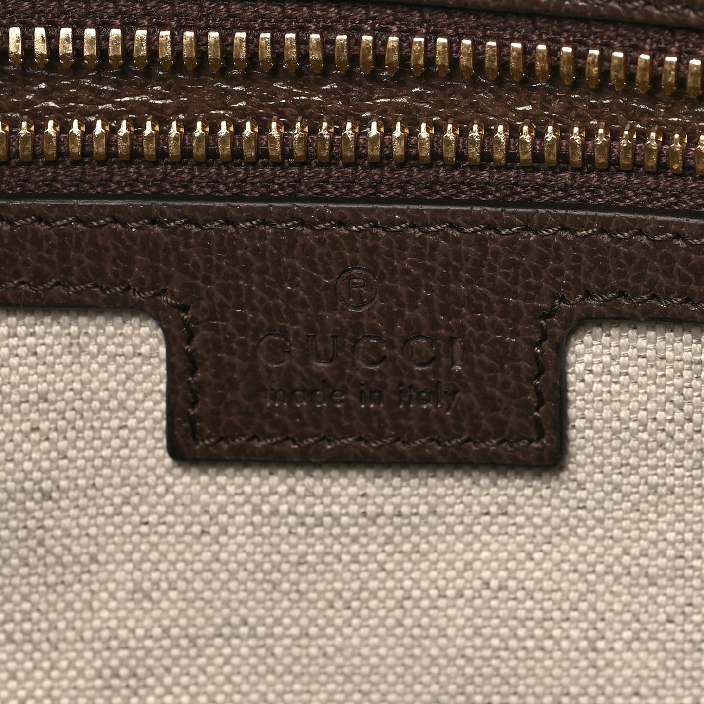 Monogram Jumbo GG Textured Dollar Calfskin Web Large Duffle Bag Camel Ebony