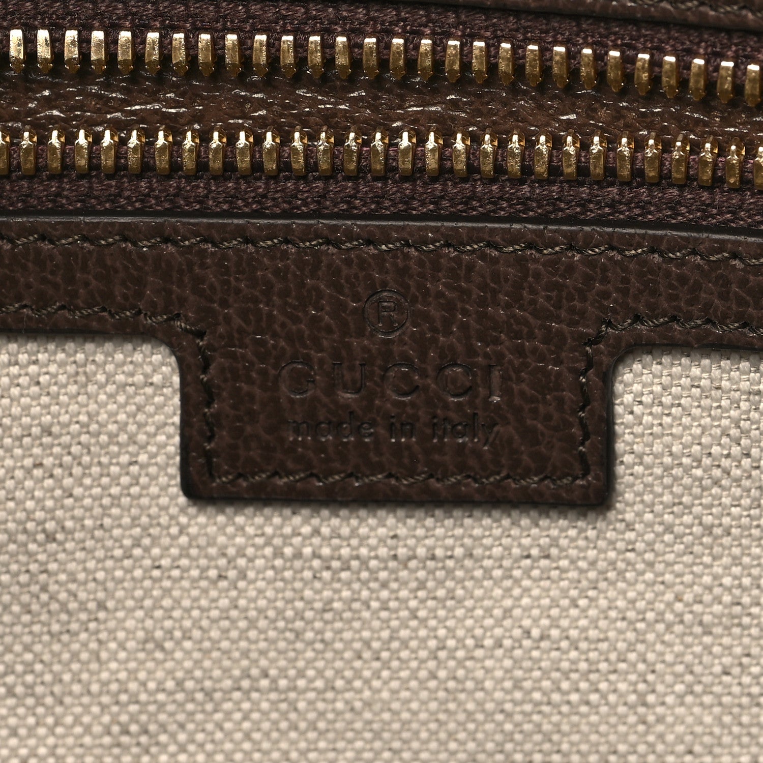 Gucci Monogram Jumbo GG Textured Dollar Calfskin Web Large Duffle Bag Camel Ebony 5 of 12